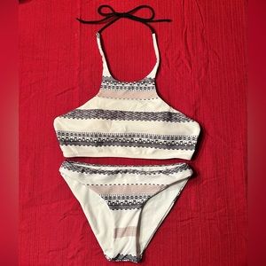 Patterned Two-Piece Swim